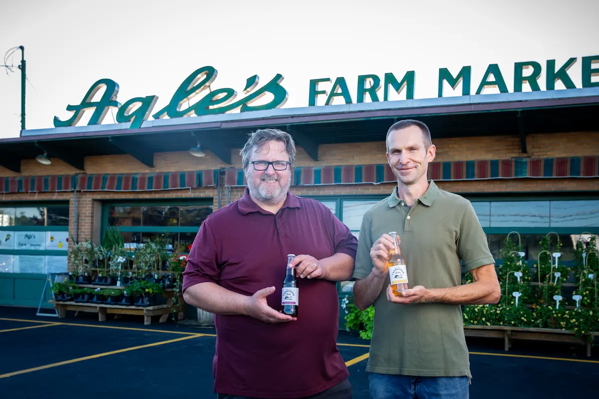 Owner's Photo infront of Agle's Farm Market